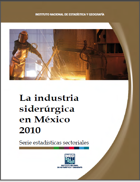 Portada de La industria siderúrgica en México 2010